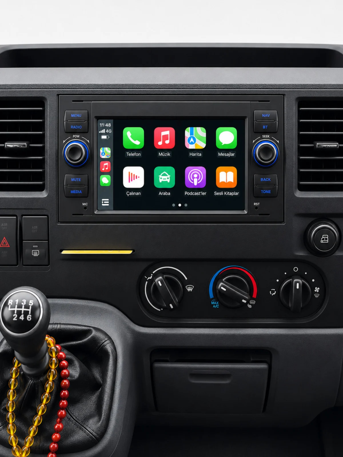 Ford Transit için Ford Transit Orijinal Tuşlu Android Multimedya