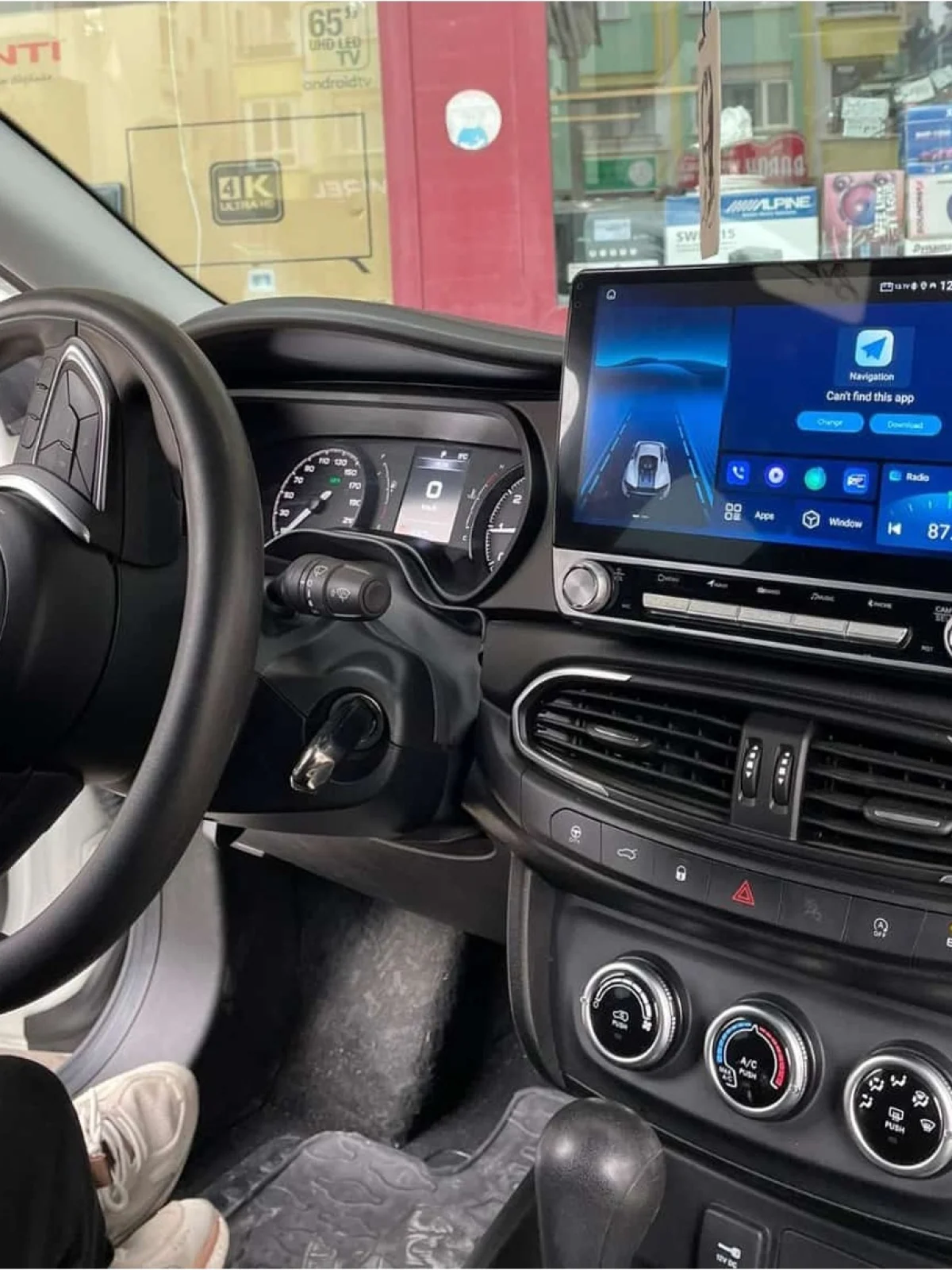 Fiat Egea için Fiat Egea Tuşlu QLED Android Multimedya (2/32 GB)
